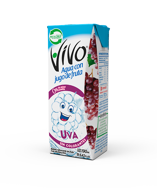 Agua Vivo Uva